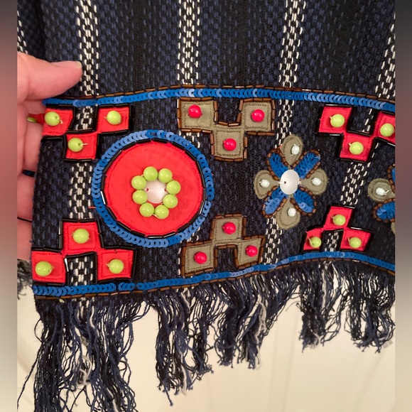 NWT Tory Burch ‘Luna’ Embellished Woven Coat - Picture 11 of 16